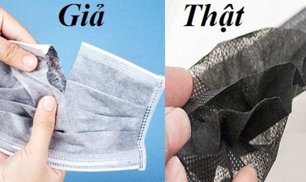 Cách phân biệt khẩu trang than hoạt tính thật – giả cach phan biet khau trang than hoat tinh that gia