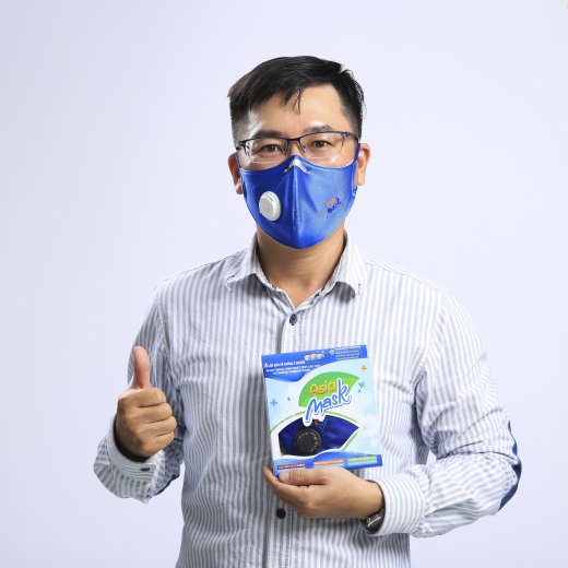 New 10/2019: Khẩu trang than hoạt tính Asia Mask có van thoát không khí New 10/2019: Khẩu trang than hoạt tính Asia Mask có van thoát không khí