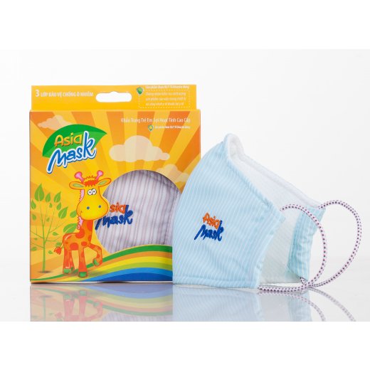 Khẩu trang sợi hoạt tính em bé ( size: S) Khẩu trang sợi hoạt tính em bé ( size: S)