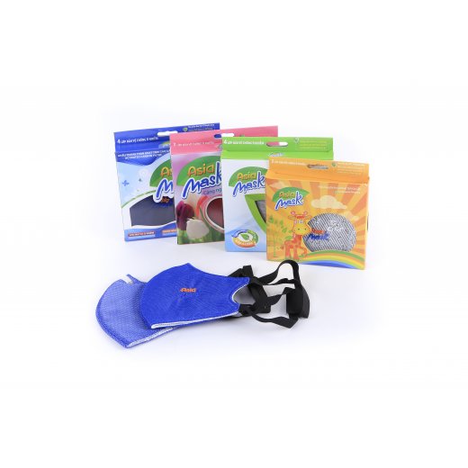 Khẩu trang vải 4 lớp than hoạt tính AsiaMask có van thoát khí ( xé dán sau gáy) Khẩu trang vải 4 lớp than hoạt tính AsiaMask có van thoát khí ( xé dán sau gáy)