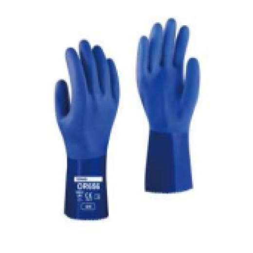 Găng tay công nghiệp hóa dầu PVC Towa OR656 Găng tay công nghiệp hóa dầu PVC Towa OR656