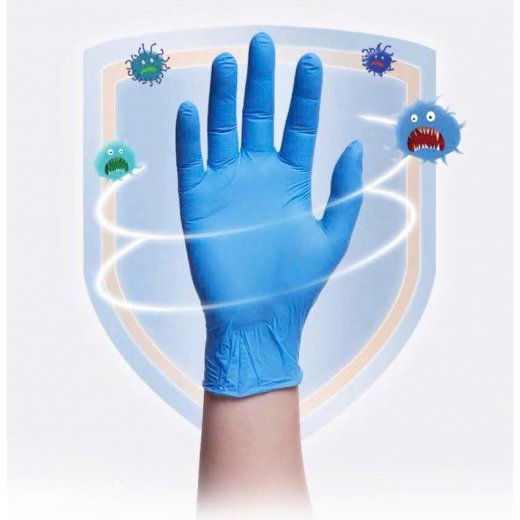 Găng tay nitrile dùng một lần siêu co giãn hiệu VIAN Găng tay nitrile dùng một lần siêu co giãn hiệu VIAN