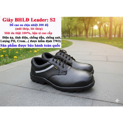 Giày bảo hộ LEADER cao cấp Giày bảo hộ LEADER cao cấp