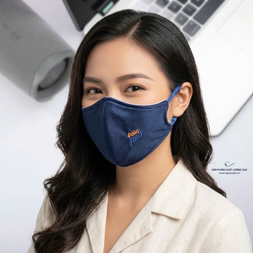 Khẩu Trang than hoạt tính AsiaMask ( Nút tự chỉnh size) Khẩu Trang than hoạt tính AsiaMask ( Nút tự chỉnh size)