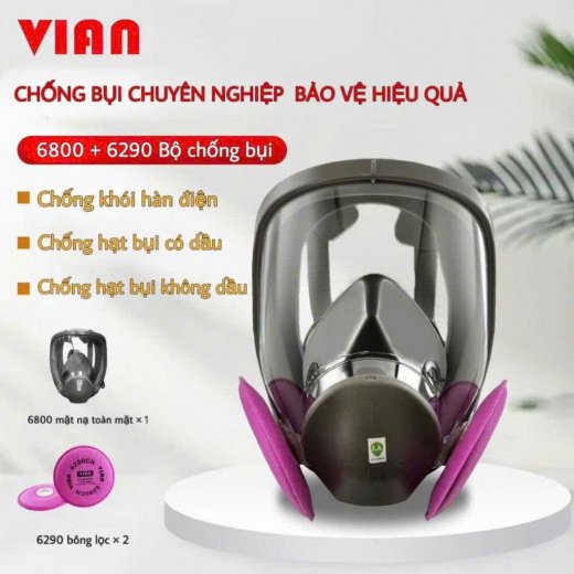 Mặt nạ nguyên mặt VIAN 6800 Mặt nạ nguyên mặt VIAN 6800
