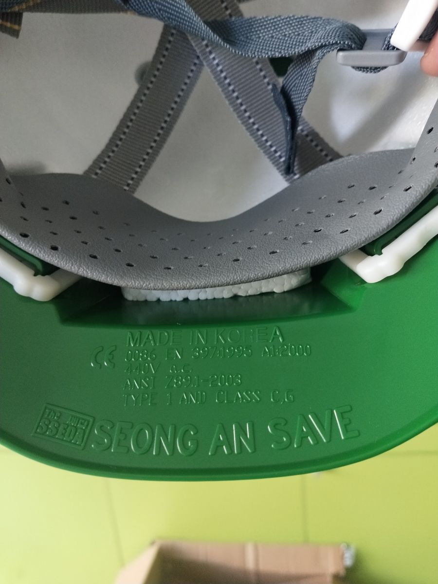 new non nhua mau xanh la sseda korea
