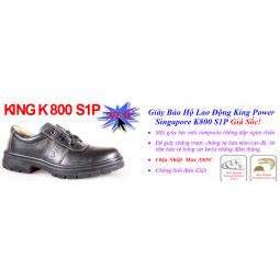 Giày King Power K800 S1P bảo hộ chất lượng cao