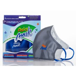 Khẩu trang than hoạt tính Asia Mask ( do Asia Safe sản xuất độc quyền)