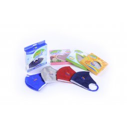 NEW 2018: Khẩu trang than hoạt tính AsiaMask ( xám trơn gân)