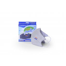 Khẩu trang than hoạt tính ASIAMASK màu xám gân
