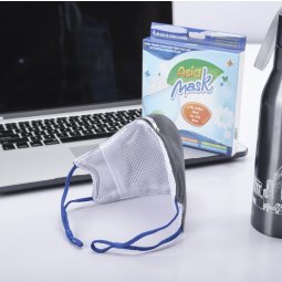 Khẩu trang vải than hoạt tính Asia Mask (dây thun có nút điều chỉnh)