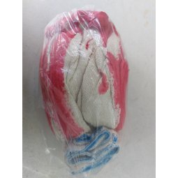 Găng tay len phủ lòng bàn tay 40gr màu đỏ