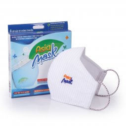 Khẩu Trang Sợi Hoạt Tính AsiaMask