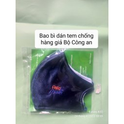 Khẩu trang vải 4 lớp than hoạt tính AsiaMask có van thoát khí ( xé dán sau gáy)
