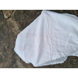 Vải lau hạt dẻ màu trắng ngà