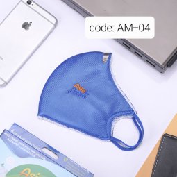 Khẩu trang than hoạt tính ASIAMASK xanh dương 