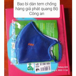 Khẩu trang than hoạt tính Asia Mask ( nút điều chỉnh size)
