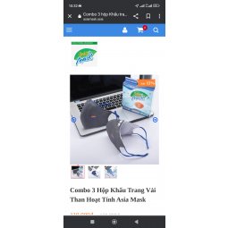 Khẩu trang than hoạt tính Asia Mask