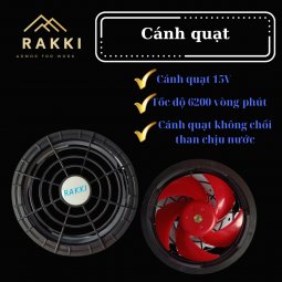 Tìm kiếm đại lý quạt điều hóa cao cấp RAKKI gắn lên áo BHLĐ