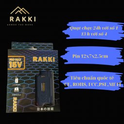 Tìm kiếm đại lý quạt điều hóa cao cấp RAKKI gắn lên áo BHLĐ