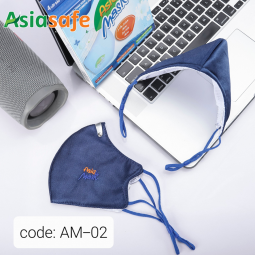 Khẩu Trang than hoạt tính  AsiaMask ( Nút tự chỉnh size)