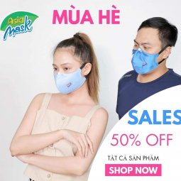 KHUYẾN MÃI THÁNG 7/2014: MUA 50 CÁI TẶNG 50 CÁI KHẨU TRANG ( NHƯ HÌNH)