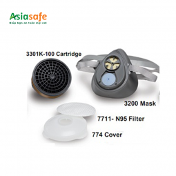 Mặt nạ phòng độc 3M 3200 Mỹ