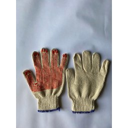 Găng tay len 70gr chấm hạt nhựa PVC