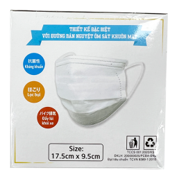 Khẩu trang y tế 4 lớp Kim Sora ( 50c/hộp) xuất khẩu