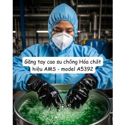 Găng tay chống hóa chất nhãn hiệu AMS