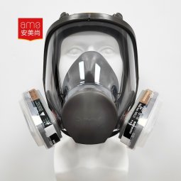 Set trọn bộ mặt nạ phòng độc khí hữu cơ AMS toàn mặt A680+A8510